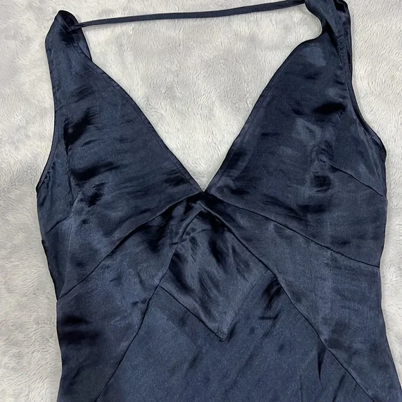 NWT ASOS navy blue dress - Picture 2 of 10